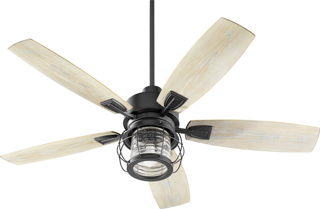 Quorum 13525-69 52"Patio Fan, Textured Black