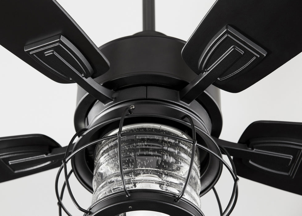 Quorum 3525-69 52" Ceiling Fan, Textured Black