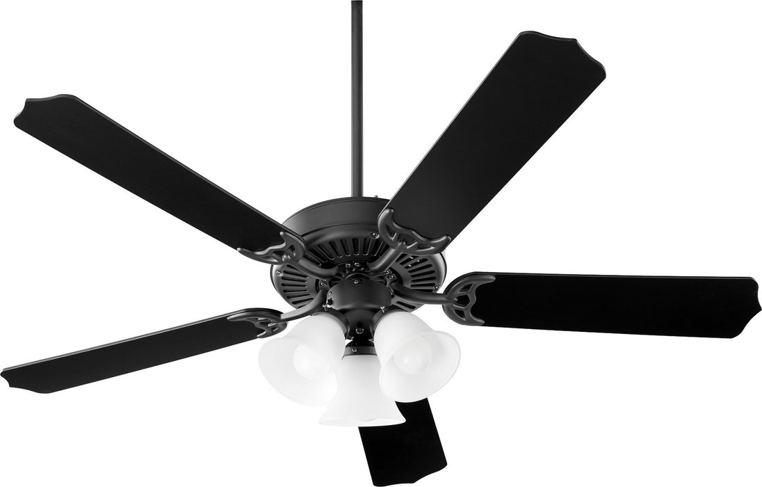 Quorum 7525-3059 52" Ceiling Fan, Matte Black