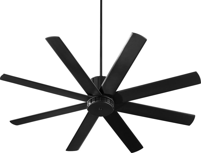 Quorum 96608-69 60" Ceiling Fan, Textured Black