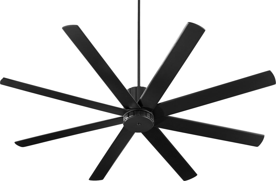 Quorum 96728-69 72" Ceiling Fan, Textured Black