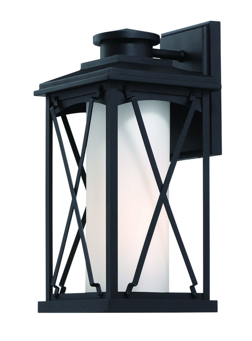 Minka-Lavery 72682-66 One Light Outdoor Wall Mount, Coal