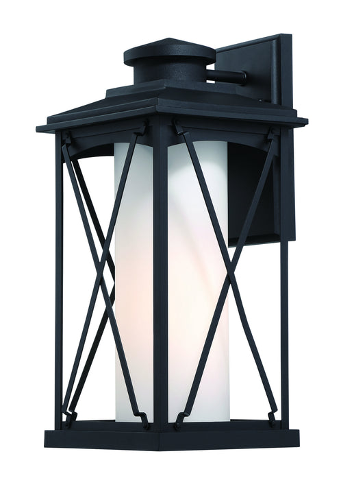 Minka-Lavery 72683-66 One Light Outdoor Wall Mount, Coal