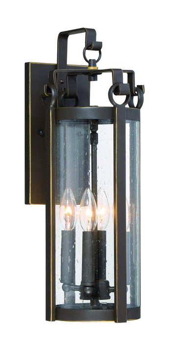 Minka-Lavery 72692-226 Four Light Outdoor Wall Mount, Dakota Bronze