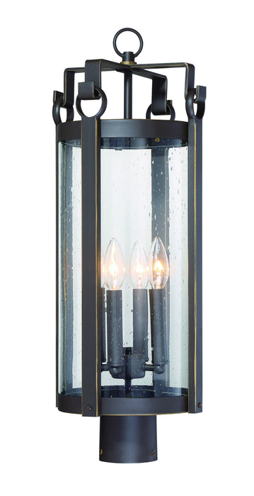 Minka-Lavery 72696-226 Four Light Outdoor Post Mount, Dakota Bronze