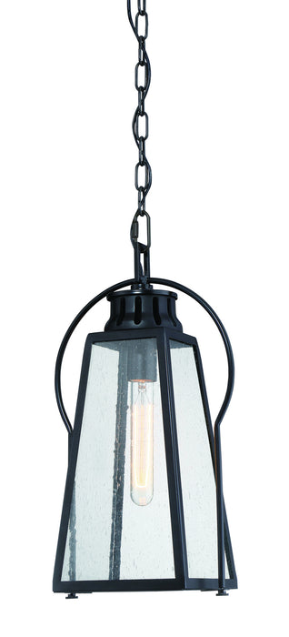 Minka-Lavery 72704-66A One Light Outdoor Chain Hung Lantern, Coal