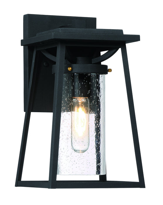 Minka-Lavery 72712-66G One Light Outdoor Lantern, Coal W/Gold