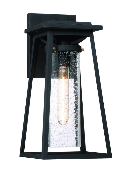 Minka-Lavery 72713-66G One Light Outdoor Lantern, Coal W/Gold