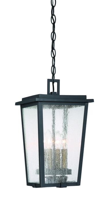 Minka-Lavery 72754-66G Four Light Chain Hung, Coal W/Gold
