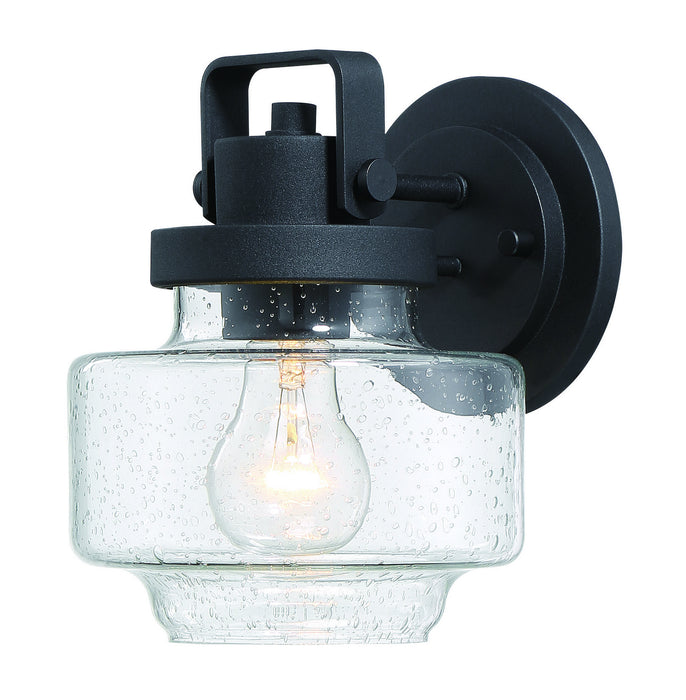 Minka-Lavery 72771-66 One Light Wall Mount, Coal