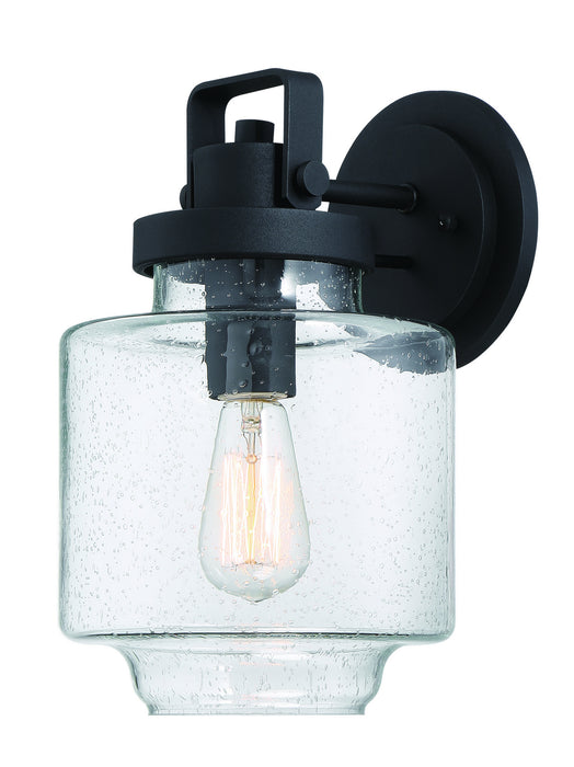 Minka-Lavery 72773-66 One Light Outdoor Wall Mount, Coal