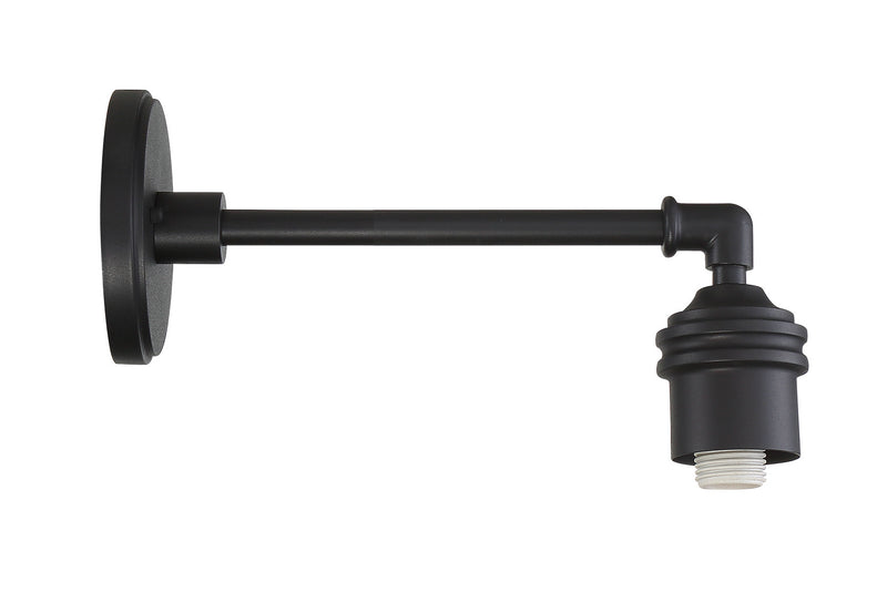 Minka-Lavery 7972-15C-66 One Light Outdoor Wall Mount, Coal