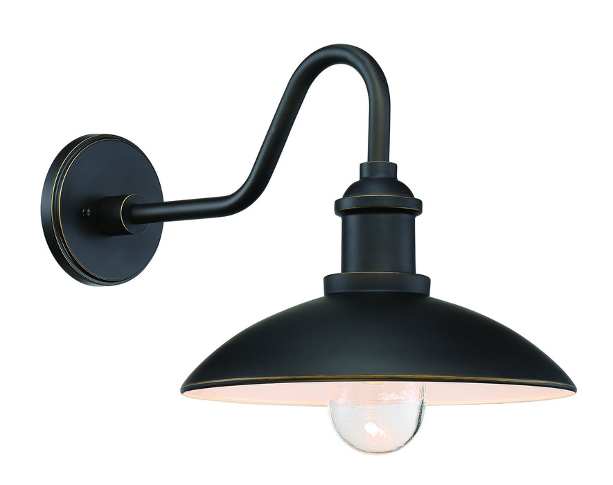 Minka-Lavery 7984-14-143C Shade, Oil Rubbed Bronze W/ Gold High