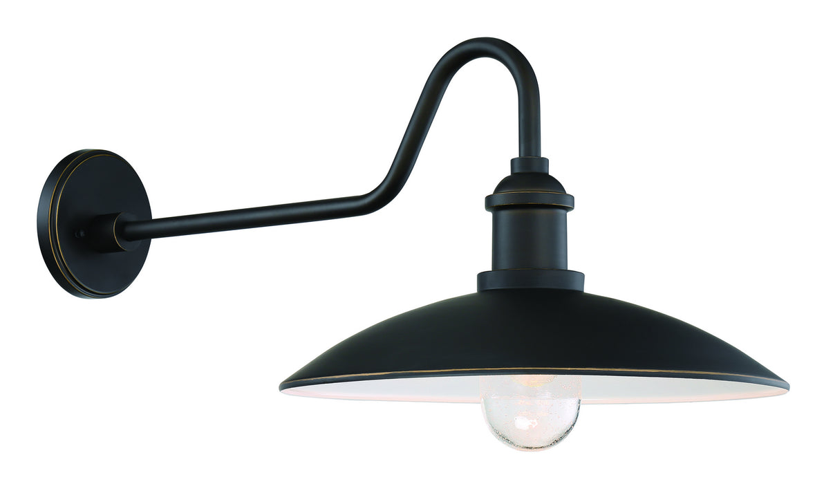 Minka-Lavery 7984-18-143C Shade, Oil Rubbed Bronze W/ Gold High
