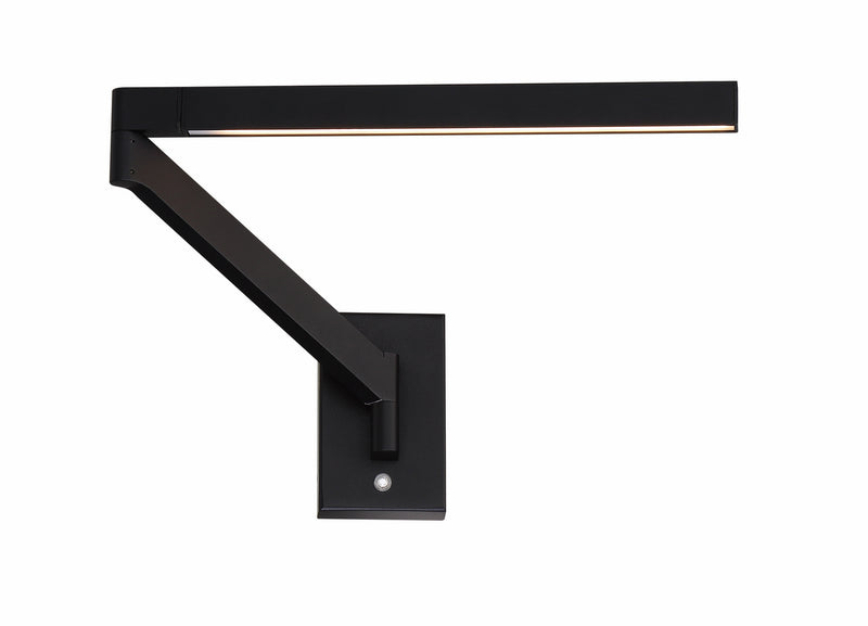 Modern Forms BL-20922-BK LED Swing Arm Light, Black