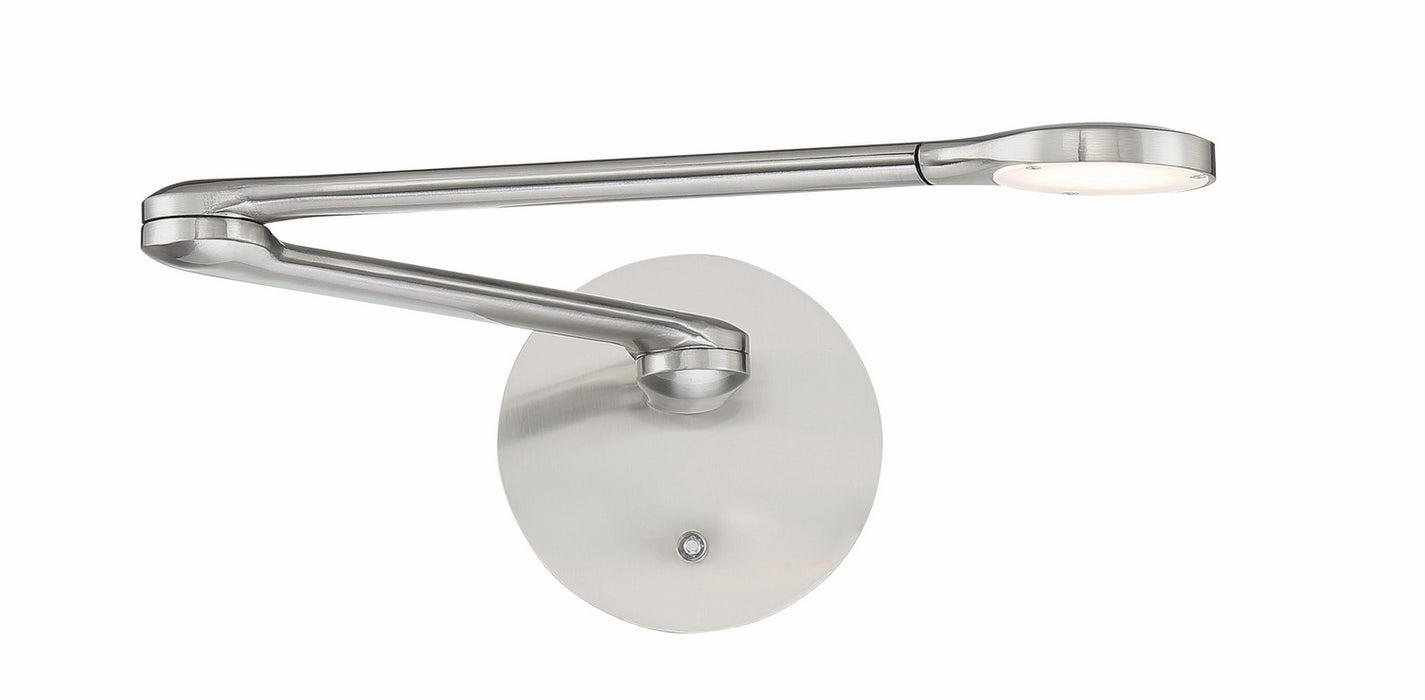 Modern Forms BL-21924-BN LED Swing Arm Light, Brushed Nickel