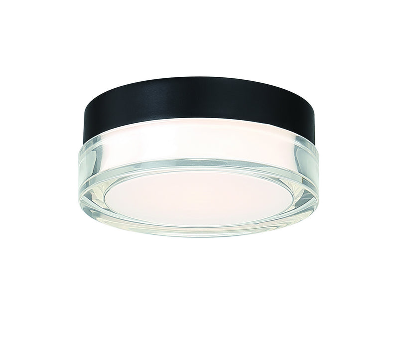 Modern Forms FM-W44812-35-BK LED Outdoor Flush Mount, Black