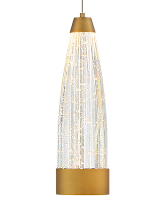 Modern Forms PD-11912-AB LED Mini Pendant, Aged Brass