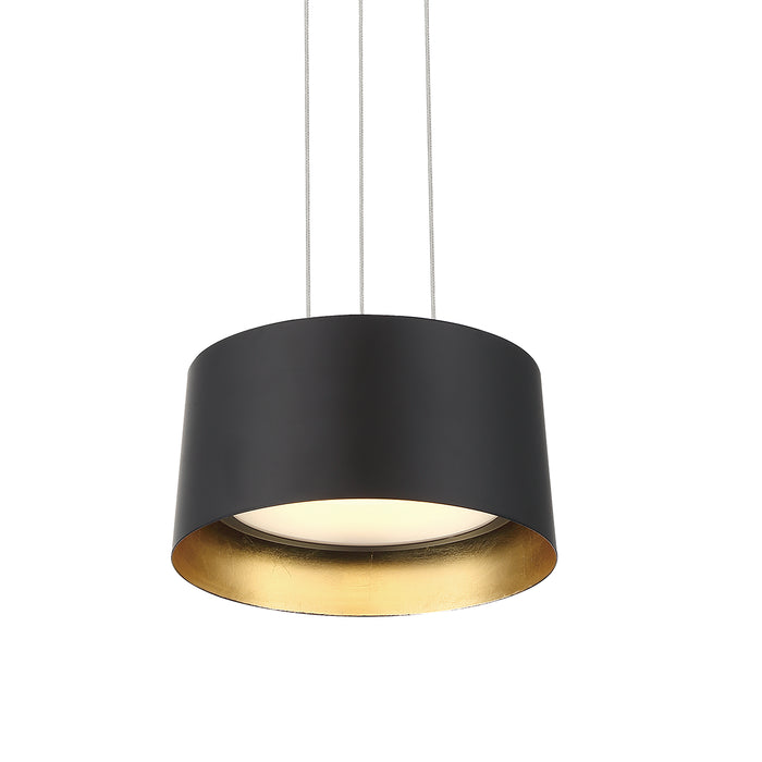 Modern Forms PD-52708-GL LED Mini Pendant, Gold Leaf/Bronze