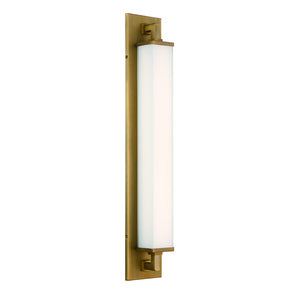 Modern Forms WS-53932-AB LED Bath Light, Aged Brass
