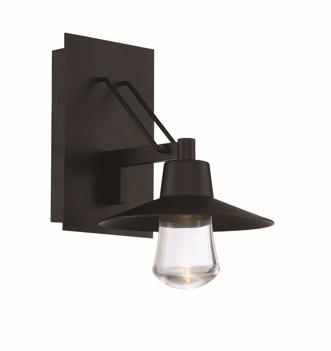 Modern Forms WS-W1915-BK LED Outdoor Wall Sconce, Black