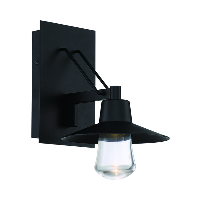 Modern Forms WS-W1917-BK LED Outdoor Wall Sconce, Black