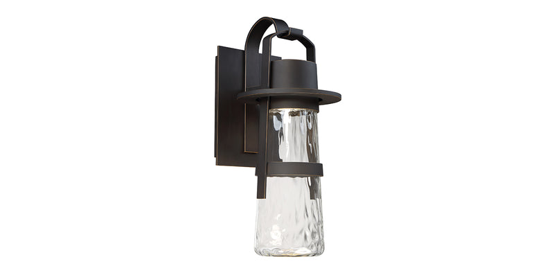 Modern Forms WS-W28516-BK LED Outdoor Wall Sconce, Black