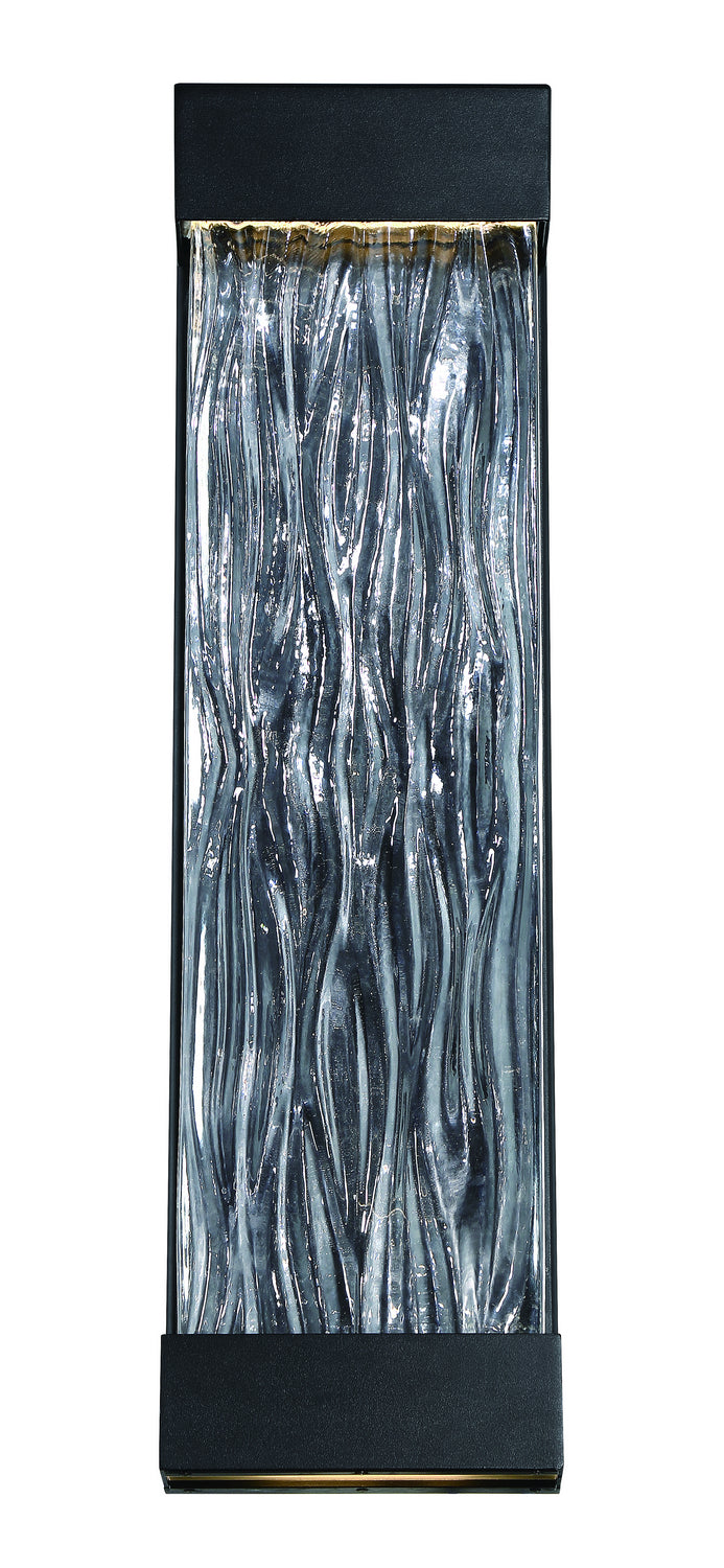 Modern Forms WS-W37922-BK LED Outdoor Wall Sconce, Black