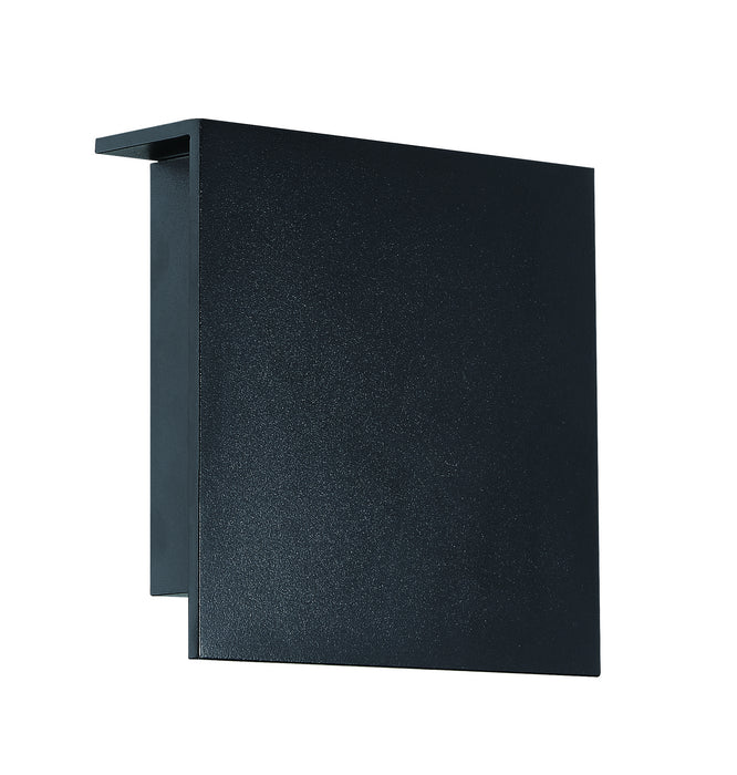 Modern Forms WS-W38610-BK LED Outdoor Wall Sconce, Black