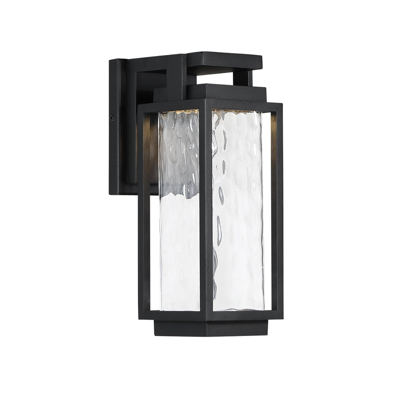Modern Forms WS-W41912-BK LED Outdoor Wall Sconce, Black