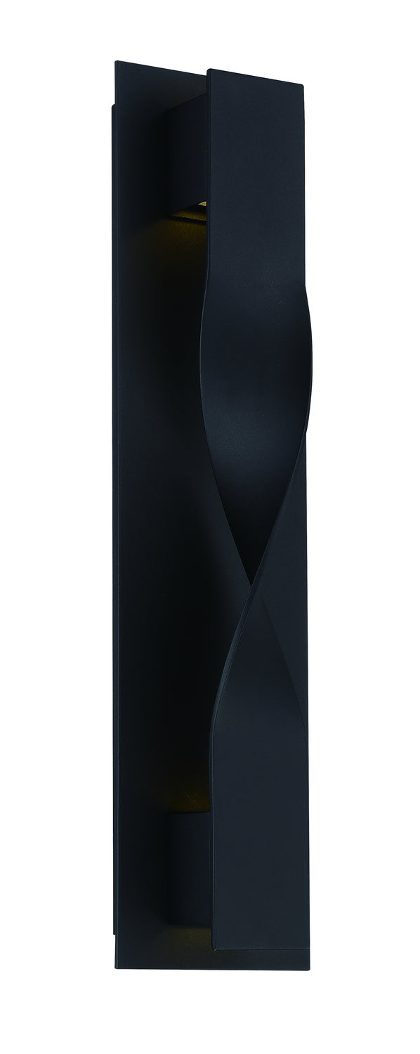 Modern Forms WS-W5620-BK LED Outdoor Wall Sconce, Black