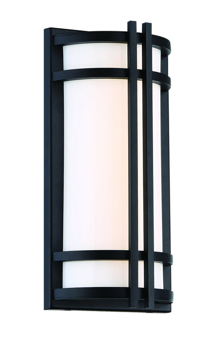 Modern Forms WS-W68612-BK LED Outdoor Wall Sconce, Black