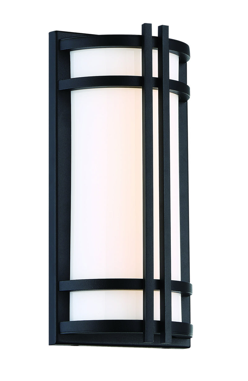 Modern Forms WS-W68618-BK LED Outdoor Wall Sconce, Black