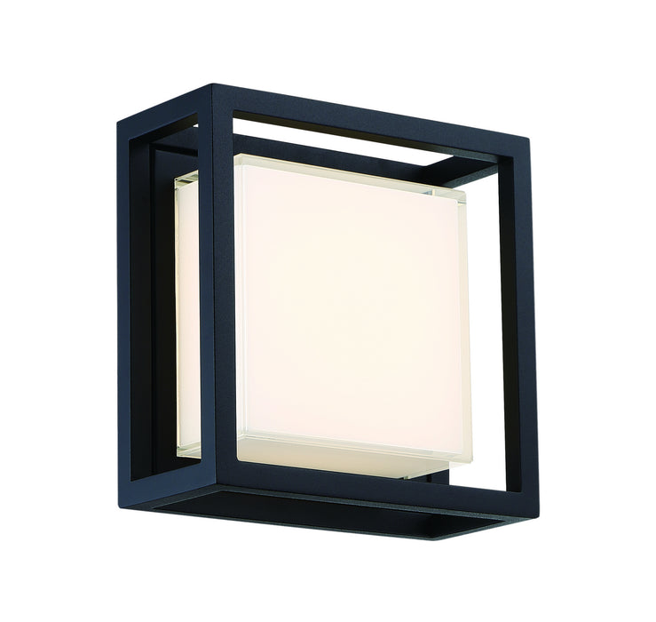 Modern Forms WS-W73608-BK LED Outdoor Wall Sconce, Black