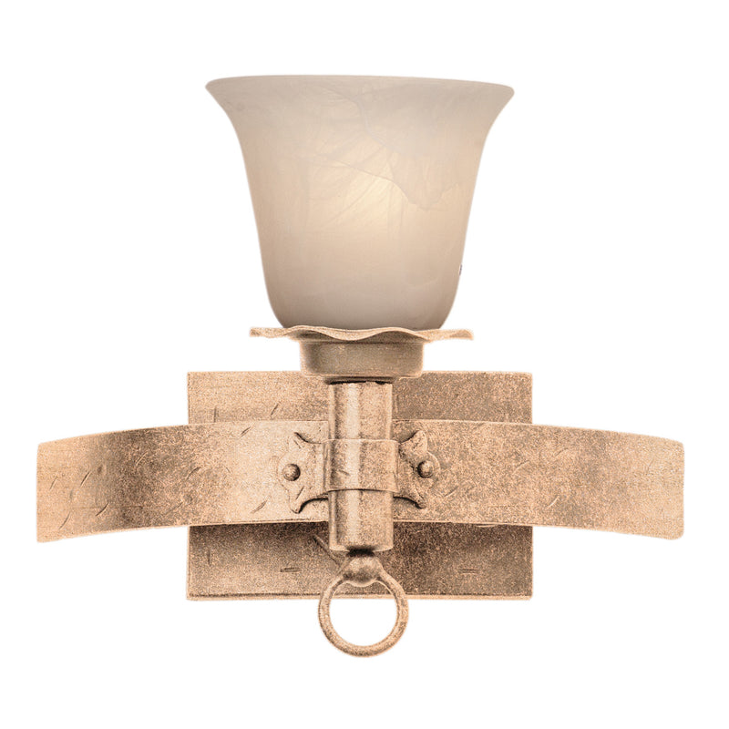 Kalco 4201MG/1219 One Light Bath, Modern Gold