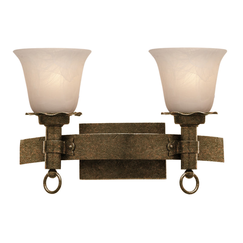 Kalco 4202AC/1219 Two Light Bath, Antique Copper