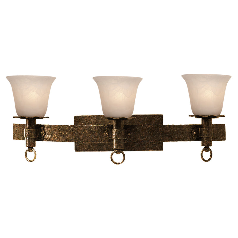 Kalco 4203AC/1219 Three Light Bath, Antique Copper