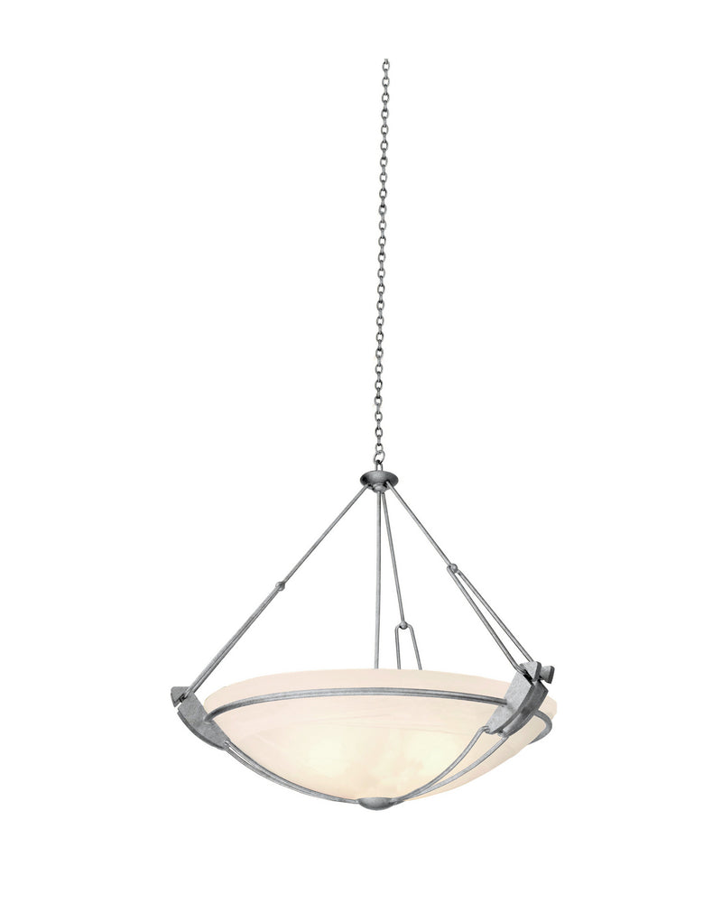 Kalco 4845CI/ALAB Three Light Pendant, Country Iron