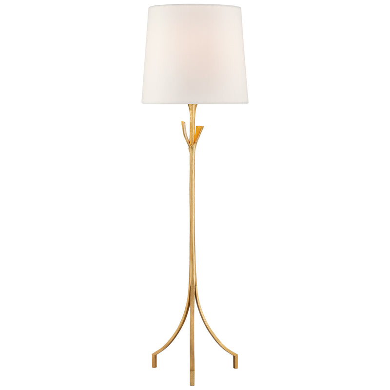 Visual Comfort Signature ARN 1080G-L One Light Floor Lamp, Gild