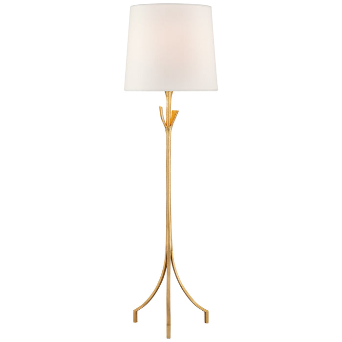 Visual Comfort Signature ARN 1080G-L One Light Floor Lamp, Gild