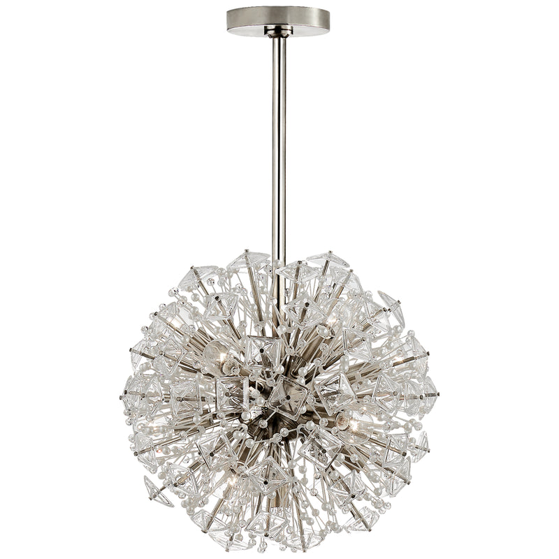 Visual Comfort Signature KS 5004PN-CG 13 Light Chandelier, Polished Nickel