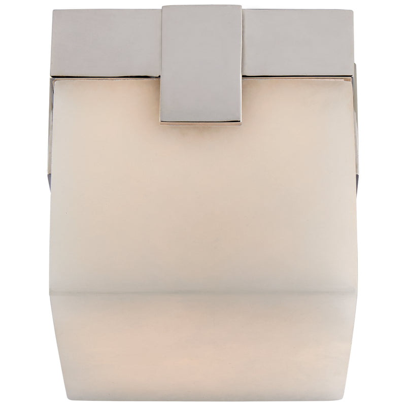 Visual Comfort Signature KW 4112PN-ALB LED Flush Mount, Polished Nickel