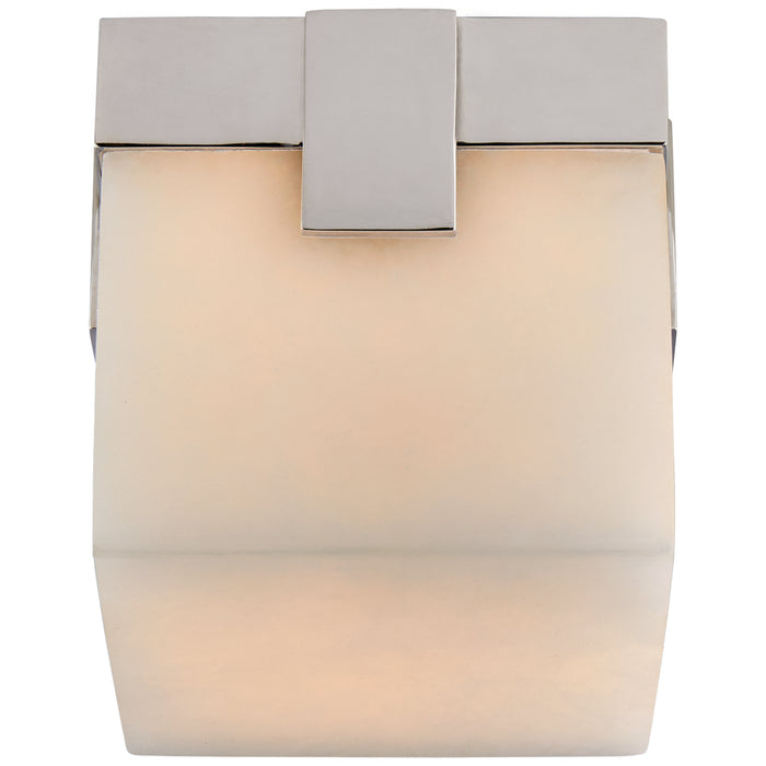 Visual Comfort Signature KW 4112PN-ALB LED Flush Mount, Polished Nickel