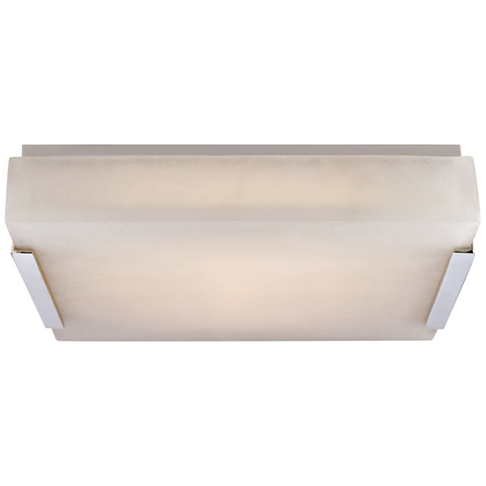 Visual Comfort Signature KW 4113PN-ALB LED Flush Mount, Polished Nickel