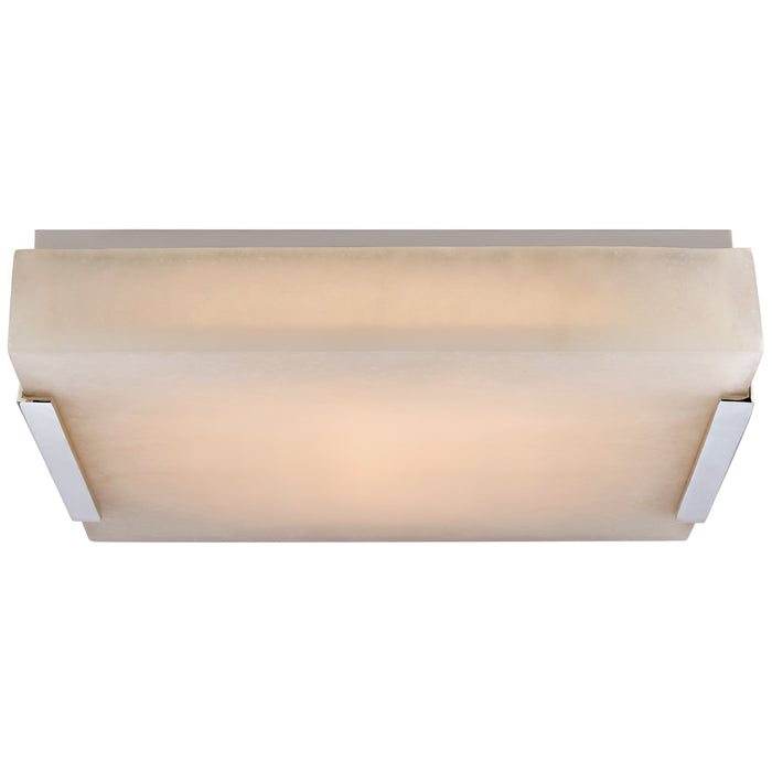 Visual Comfort Signature KW 4113PN-ALB LED Flush Mount, Polished Nickel