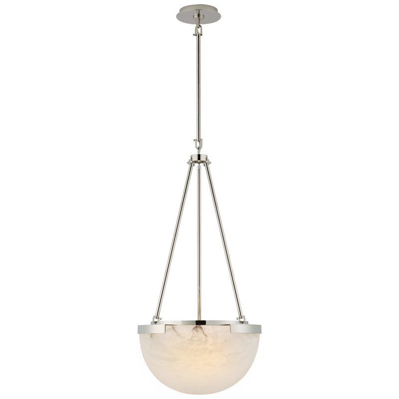 Visual Comfort Signature KW 5618PN-ALB LED Pendant, Polished Nickel
