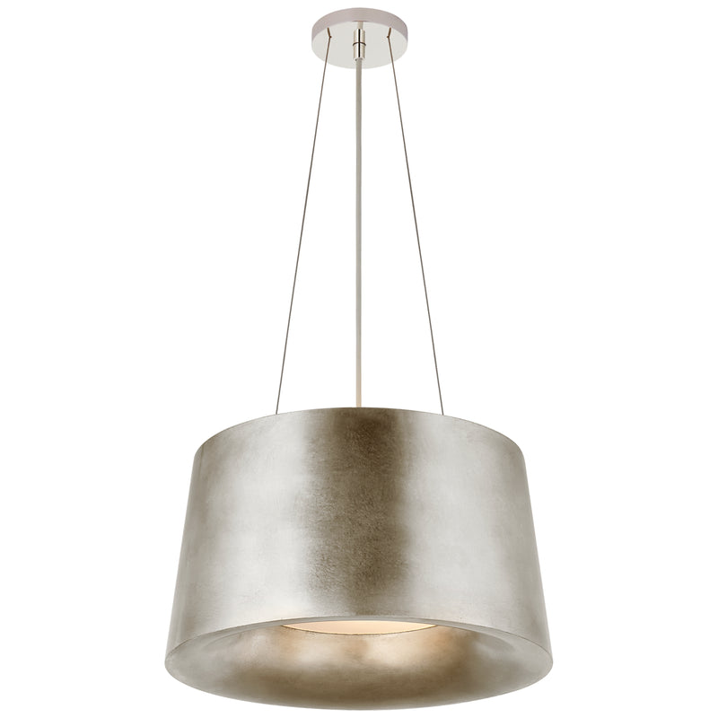 Visual Comfort Signature BBL 5089BSL Two Light Pendant, Burnished Silver Leaf