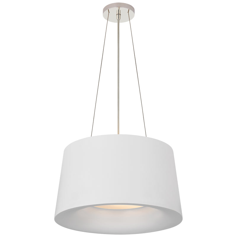 Visual Comfort Signature BBL 5089WHT Two Light Pendant, Matte White