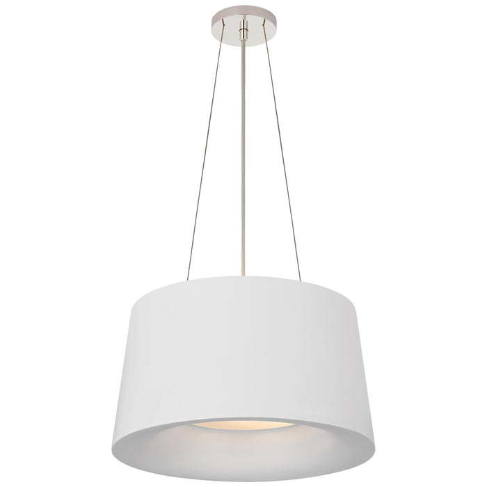 Visual Comfort Signature BBL 5089WHT Two Light Pendant, Matte White