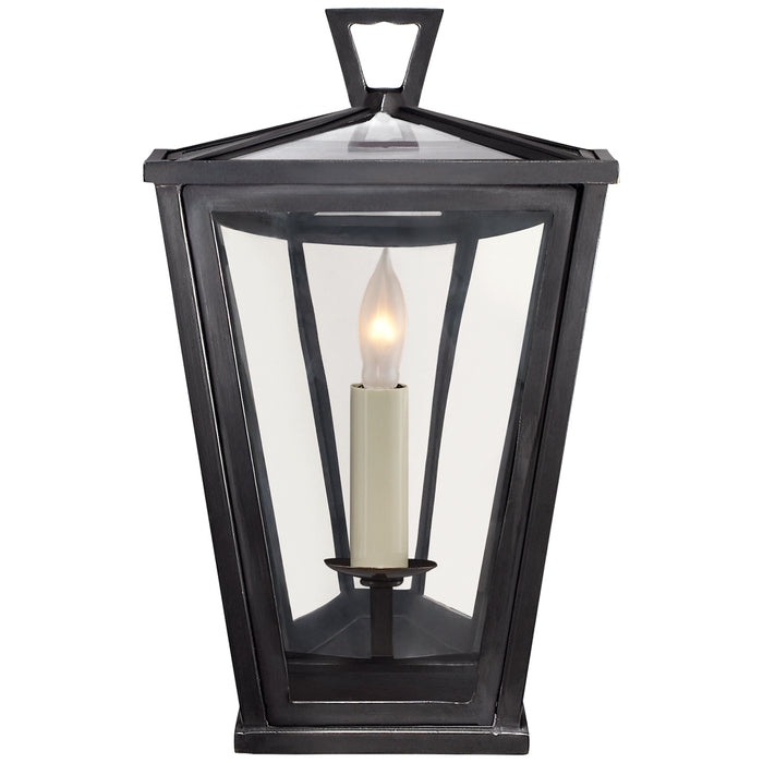 Visual Comfort Signature CHO 2045BZ-CG One Light Wall Lantern, Bronze